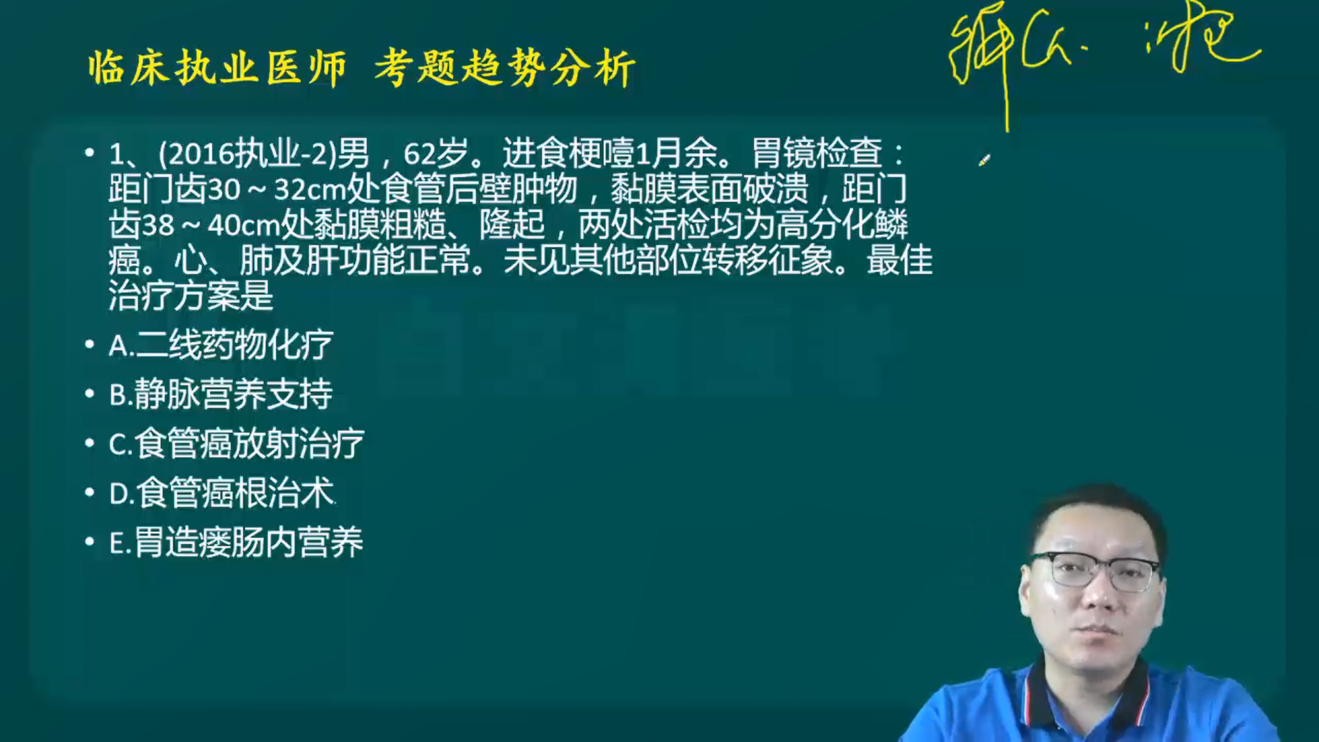  2022临床执业医师二试考前押题